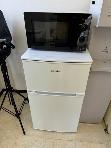 冷蔵庫　電子レンジ　4ヶ月の未使用