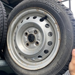 軽自動車に！スパイクタイヤホイール付き