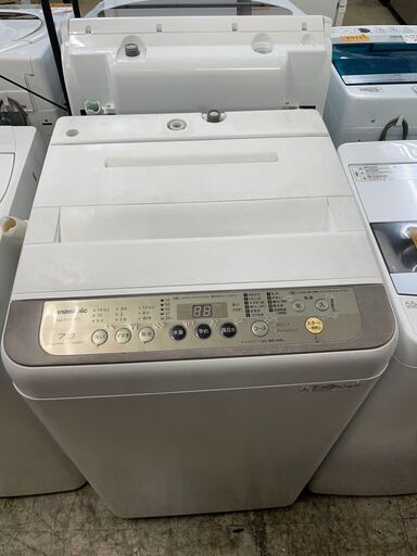 洗濯機　No.13388　パナソニック　2018年製　7kg　NA-F70PB11　※蓋割れありのためこの価格♪　【リサイクルショップどりーむ荒田店】