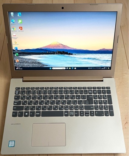 美品 ゴールド ノートPC Corei5 第8世代 12GB 新品500GB SSD  8250U フルHD