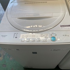 2020年製 SHARP洗濯機4.5K