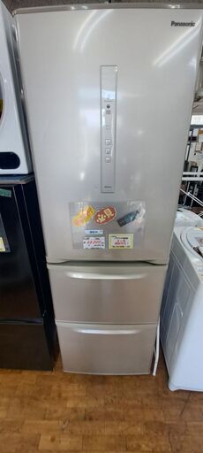 【リサイクルショップどりーむ鹿大前店】No.10504　お買い得品！　パナソニック　3ドア冷蔵庫　2020年製　全体容量365L　自動製氷機能付き　ファミリー向けのサイズです♪