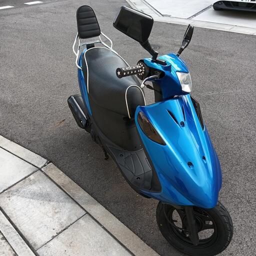 激速　規制前　アドレスＶ125G K６新品ボアアップキット組み込み