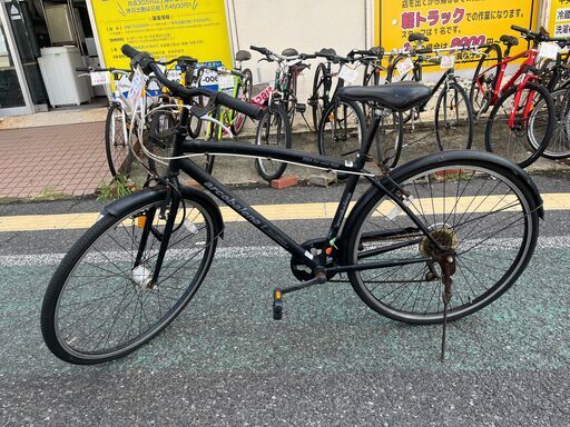 リサイクルショップどりーむ天保山店　No1389　自転車　27インチ　6段ギア付き　LEDオートライト付き