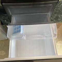 MITSUBISHI 2ドア冷蔵庫 （168L）「Pシリーズ」　サファイアブラック MR-P17Z   リサイクルショップ宮崎屋 住吉店 24.10.1F