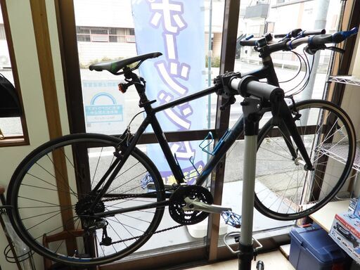 【東京都八王子市】訳アリ トレック TREK 7.4FX   700✕23 自転車 21段ギア 鍵\u0026ライト\u0026ベル付き■