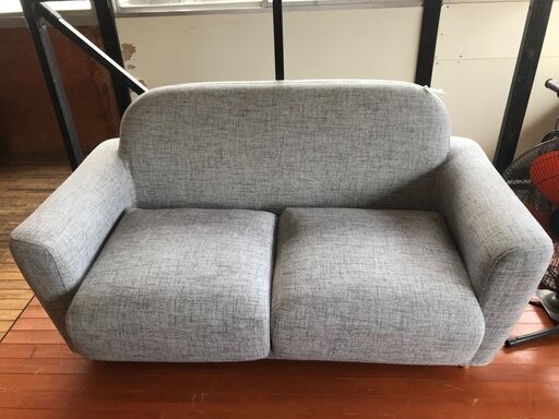 【FU971】★フランフラン Francfranc ヌボラソファ グレー 家具 クリーニング済 堺市 深井 【ジャングルジャングル深井店】