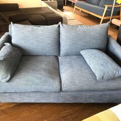 【FU971】★フランフラン Francfranc ヌボラソファ グレー 家具 クリーニング済 堺市 深井 【ジャングルジャングル深井店】 FU971】☆フランフラン Francfranc ヌボラソファ グレー 家具