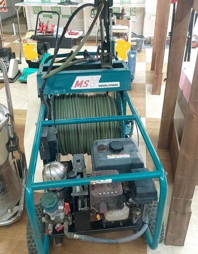 【引取限定】丸山製作所 リモコン付き 2chラジコン動噴 ※ガン欠品 中古品  MSV413-R2-M-A【ハンズクラフト八幡西店】