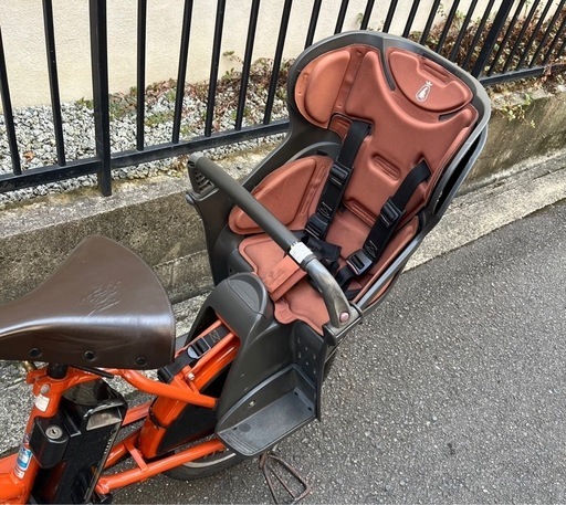 BRIGESTONE ビッケ グリ 電動自転車 管理061001 子ども乗せ電動