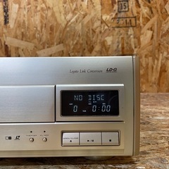 C(6684)パイオニア レーザーディスクプレイヤー LDプレーヤー LD-S9 PIONEER リモコン付 通電 動作品 中古