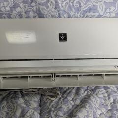  2020年製 シャープ プラズマクラスター エアコン 8～9畳用 室外機 リモコン  取説あり