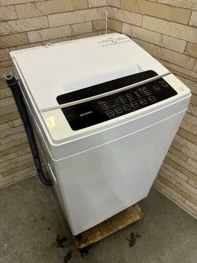 【美品】大阪送料無料★3か月保障付き★洗濯機★2021年★アイリスオーヤマ★6kg★IAW-T602E★S-462