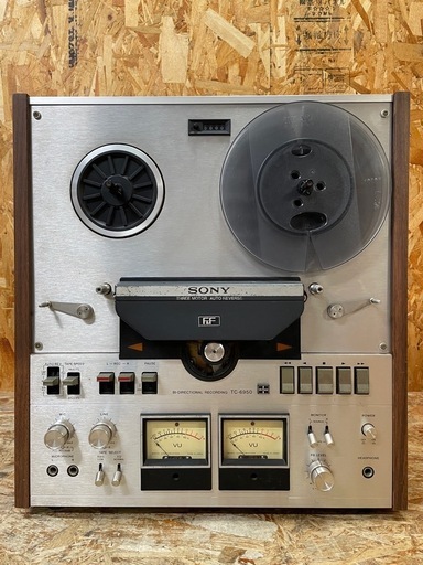C(6685)ソニー TC-6950 オープンリールデッキ テープレコーダー レトロ アンティーク SONY 現状品