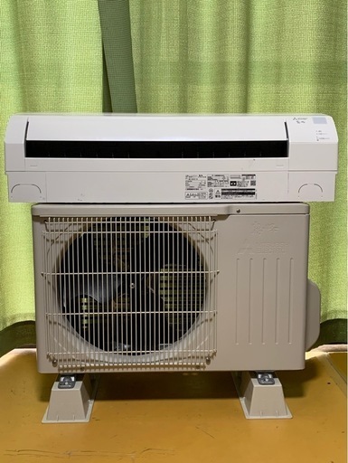 ⭕️値下げ‼️超美品‼️2021年❗️6畳用❗️取付込❗️MITSUBISHIエアコン