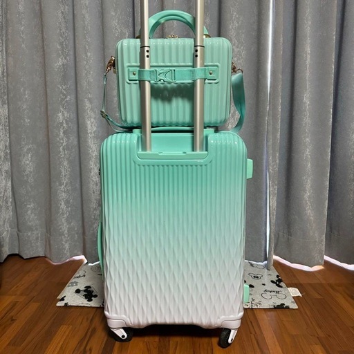 ハードジッパー スーツケース キャリーケース グラデーション 可愛い