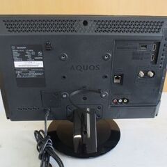 札幌【19インチ 液晶TV シャープ 2018年製】LC-19P5 ダブルチューナー チューナー×2 黒 ブラック 液晶テレビ 19v 19型 一人暮らし 単身者 新生活 电视 北20条店