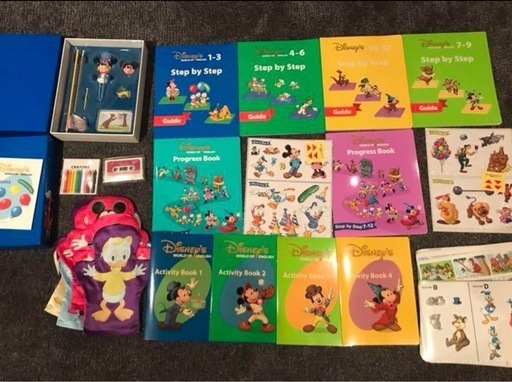 ディズニー英語 ほぼ新品