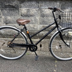 J089★サビキズ使用感有り★軽快自転車★CADALORA★ダイナモライト★27インチ J089☆サビキズ使用感有り☆軽快自転車☆CADALORA☆ダイナモライト☆27