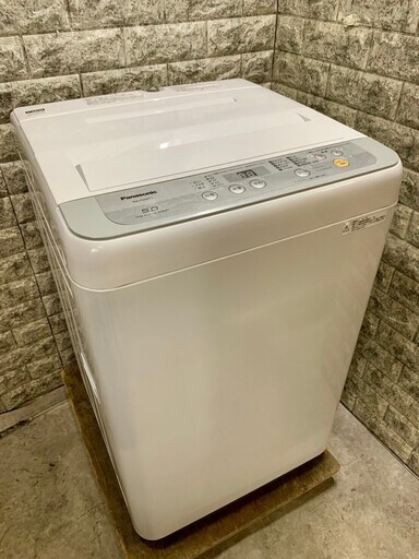 大阪送料無料★3か月保障付き★洗濯機★2017年★パナソニック★5kg★NA-F50B11★S-415