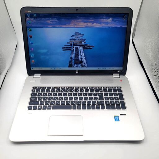 17インチ大画面 バッテリー新品 17.3 HP ノートPC ENVY 17 j100 Core i7-4800MQ windows10 home 12GB SSD500GB カメラ オフィス (B182)