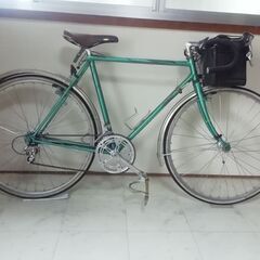 訂正　ランドナーにロードパーツを入れたレトロ自転車