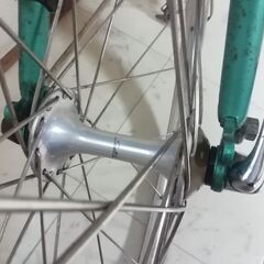 訂正　ランドナーにロードパーツを入れたレトロ自転車