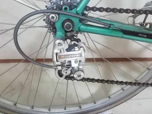 訂正 ランドナーにロードパーツを入れたレトロ自転車