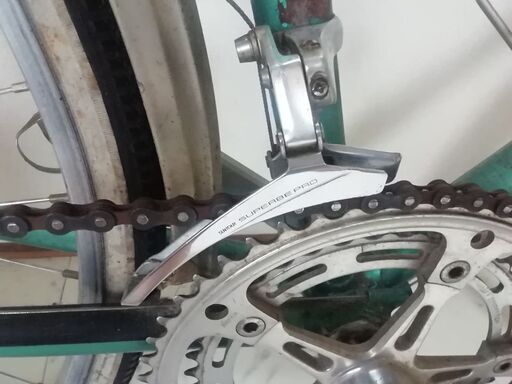 訂正 ランドナーにロードパーツを入れたレトロ自転車