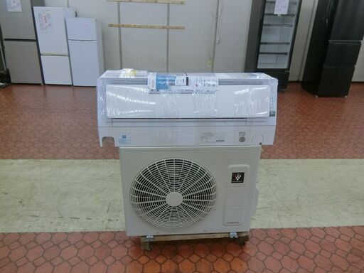 ID 533905　エアコン2.2K　シャープ　　２０２１年　６～8畳　冷暖　AY-22NEE9