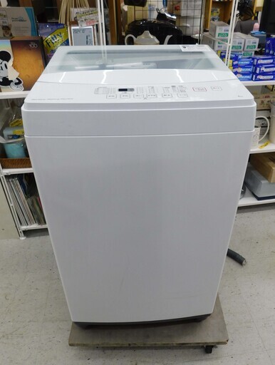 【恵庭】ニトリ　全自動洗濯機　NTR60　6㎏　2019年製　中古品　PayPay支払いOK！