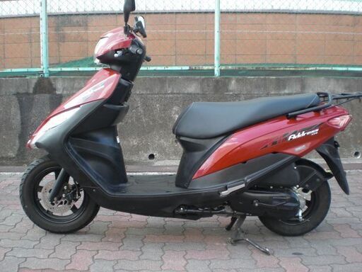 DT11A アドレス125 レッド フロントパッド/ディスクローター/ベルトなど新品交換済み