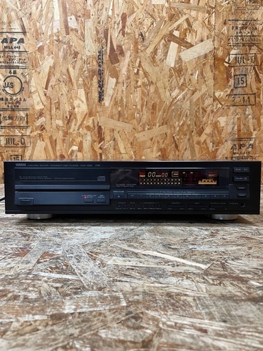 C(6688)ヤマハ CDX-1020 CDデッキ オーディオ機器 CD 音楽 CDプレイヤー ディスクプレイヤー
