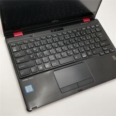 ノートPC 富士通 U939X/A レッド i5 8G 無線 タッチ Win11