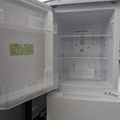 0023 SHARP 2ドア冷蔵庫 SJ-D15G-W 2021年製 