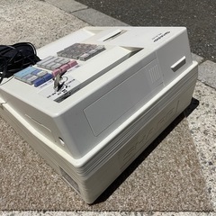 ■中古品 シャープ 電子レジスタ XE-A147-W 鍵付き 動作問題なし レジ 店舗■