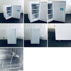 ID:rg219498 ハイアール Haier 冷蔵庫 一人暮らし 中古 2022年製 1ドア 60L ホワイト 直冷式 右開き (冷凍機能のみ) JF-NU60A  【リユース品：状態A】【送料無料】【設置費用無料】