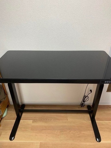 flexispot eg8b 電動昇降スタンディングデスク　ガラス天板ブラック