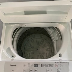⭐️Panasonic⭐️全自動洗濯機　2020年5kg美品大阪市近郊配送無料