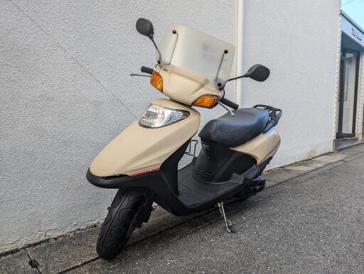 安心のバッテリー新品　駆動系もメンテンス済　冬季便利なグリップヒーター付き☃️　スペイシー１００　JF13