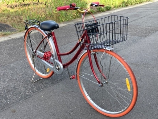 26インチ　自転車　ママチャリ