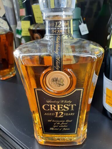【A02】ウイスキー クレスト12年 750ml 43度