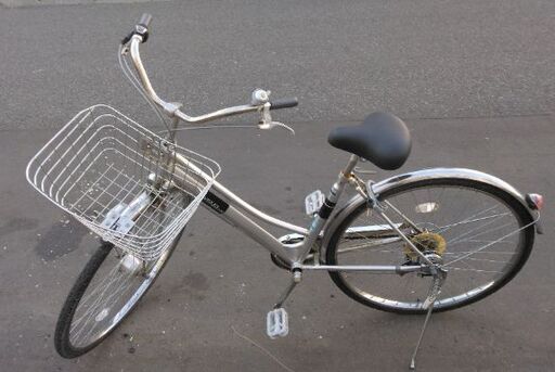 27インチ  中古 自転車 11,800円 6段切替 鍵新品 オートライト付 新規防犯登録料コミ 441