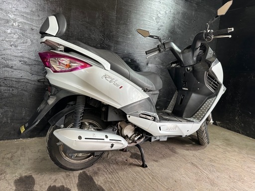 ☆支払総額4.2万円☆関東圏内即日配送可能！ SYM RV125I RFGLF12W 車格