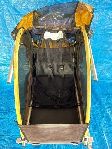 BURLEY バーレー　ハニービー　チャイルドトレーラー　　お子様とサイクリング、自転車旅、コストコ買い物等、用途はいろいろございます。