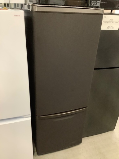 【Panasonic】2ドア冷蔵庫 NR-B17HW-T 168L 2023年製