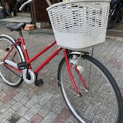 【中古】２６インチ　内装３段・LEDダイナモ　税込・整備済