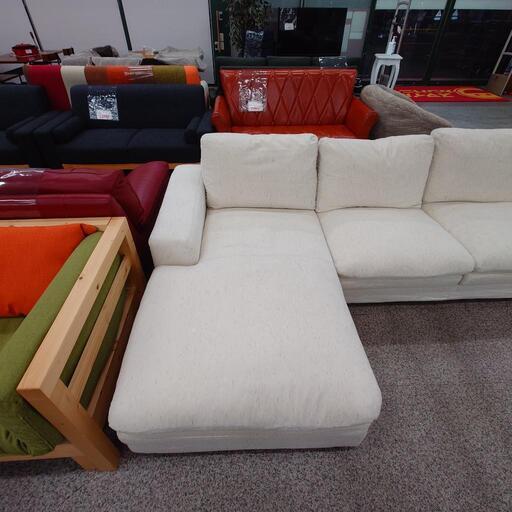 カウチソファ】カウチソファ ACTUS 日本フクラ TORINO 3人掛けソファ