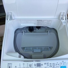 SHARP 洗濯乾燥機 洗濯5.5kg 乾燥3.5kg ES-T5E7-KW 穴なし槽  リサイクルショップ宮崎屋 住吉店 24.10.1F