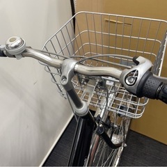 ★中古自転車　定価6万以上アビーロード LEDオートライト　27インチ　ママチャリ　通勤　通学　シティサイクル